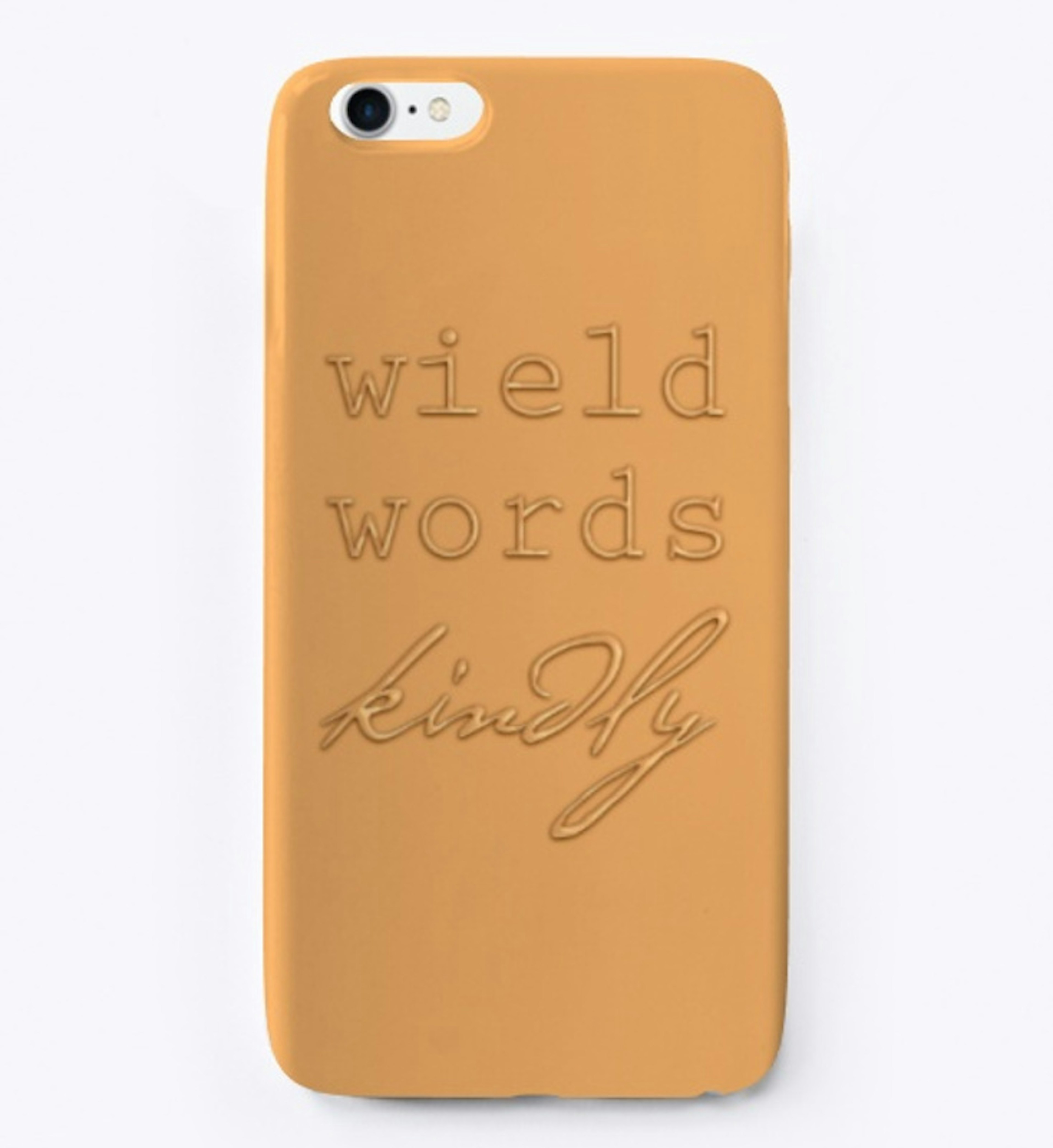 Wield Words Kindly - Mustard
